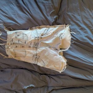 H&M Light Blue Denim Overalls